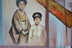 Suma Nakashima y su hijo Betto